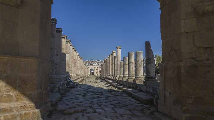 266 - Jordania - Jerash - Cardo Maximus o avenida de las columnas